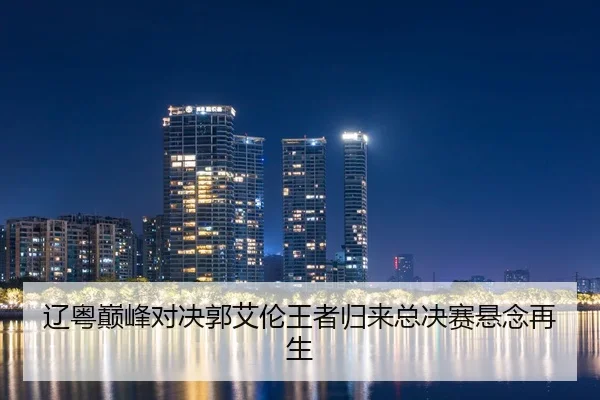 辽粤巅峰对决郭艾伦王者归来总决赛悬念再生