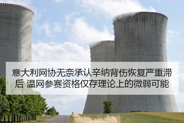 意大利网协无奈承认辛纳背伤恢复严重滞后 温网参赛资格仅存理论上的微弱可能